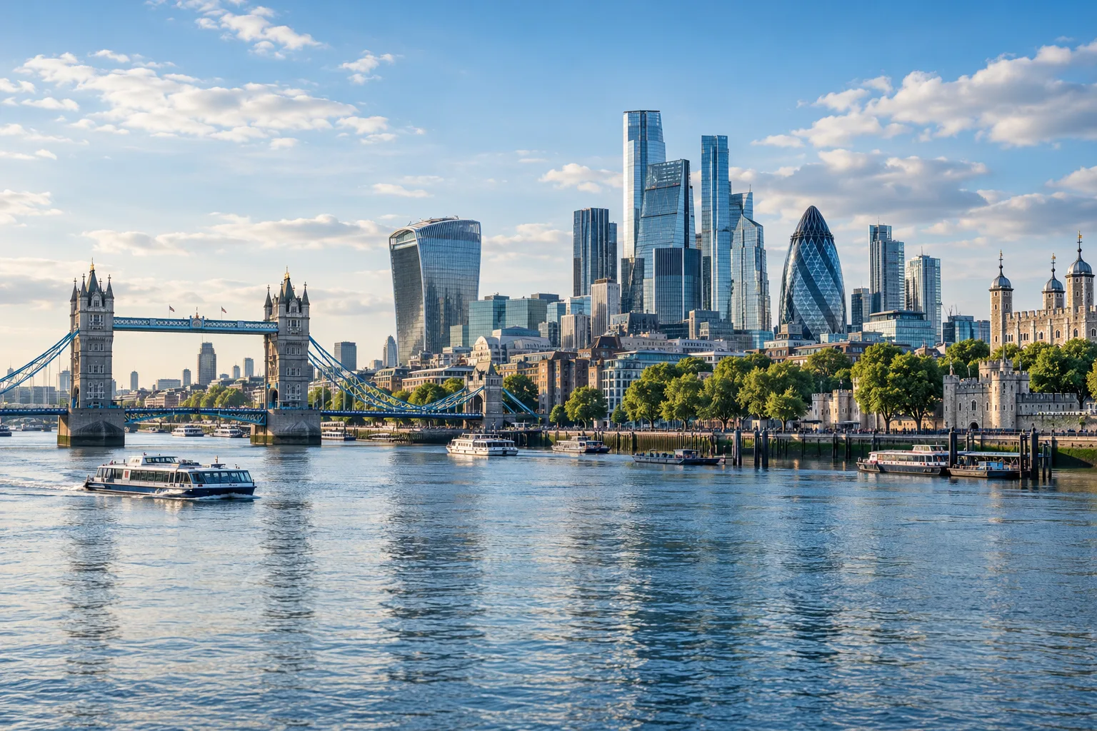 Regional illustration of London